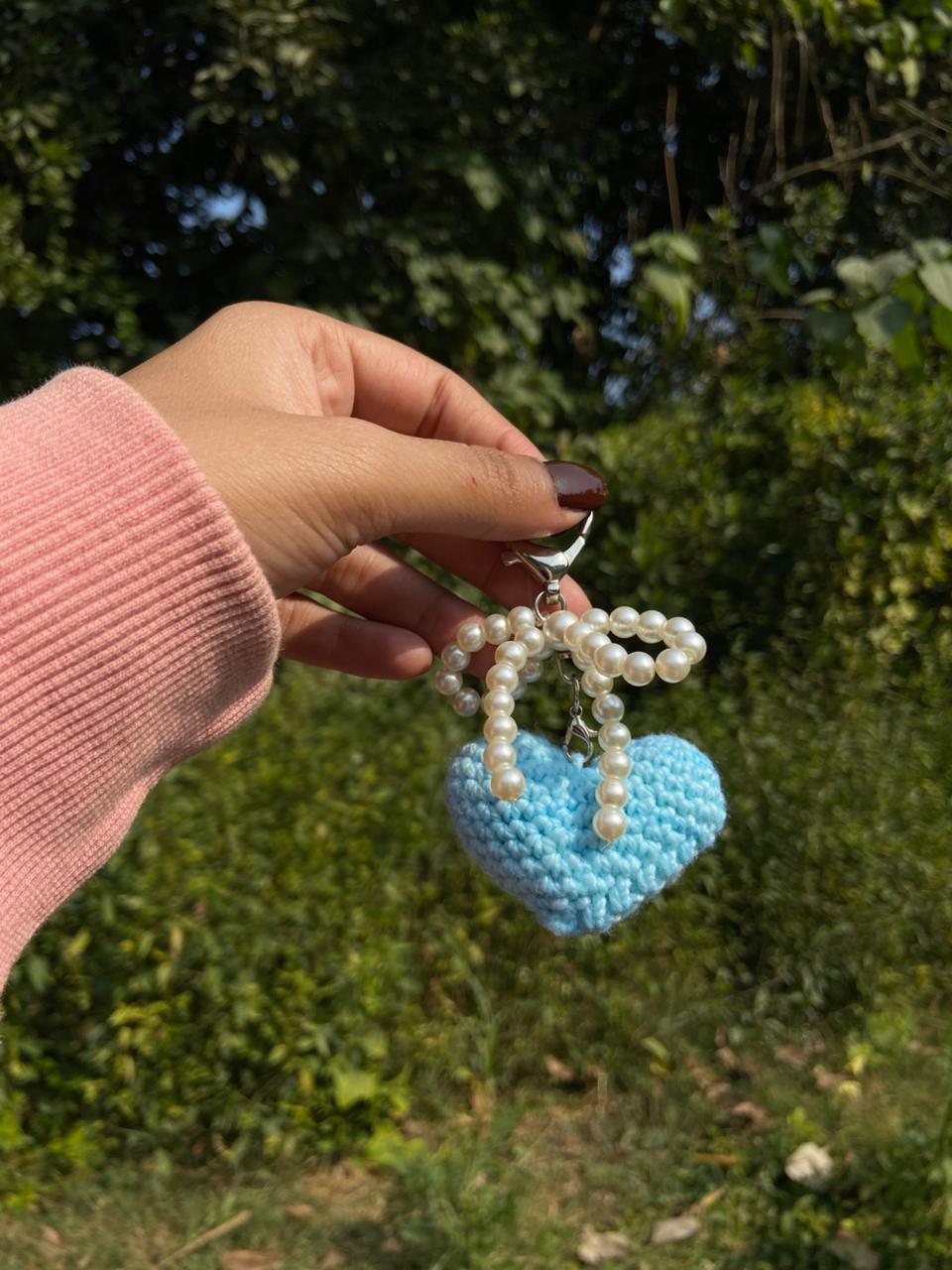 Blue Heart Charm