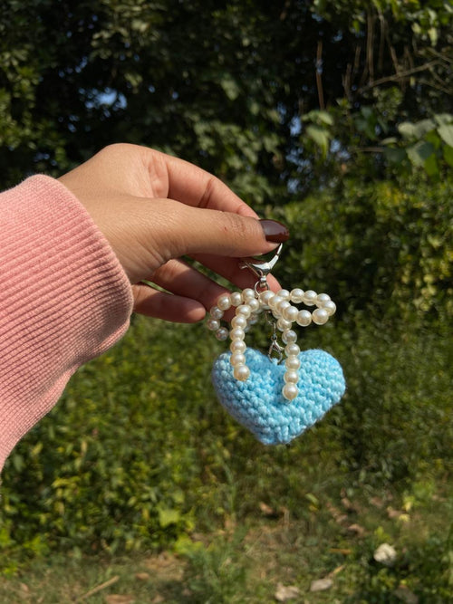 Blue Heart Charm
