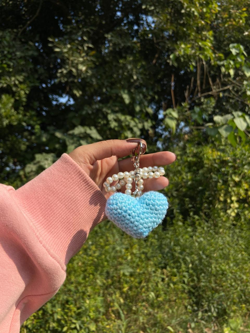 Blue Heart Charm